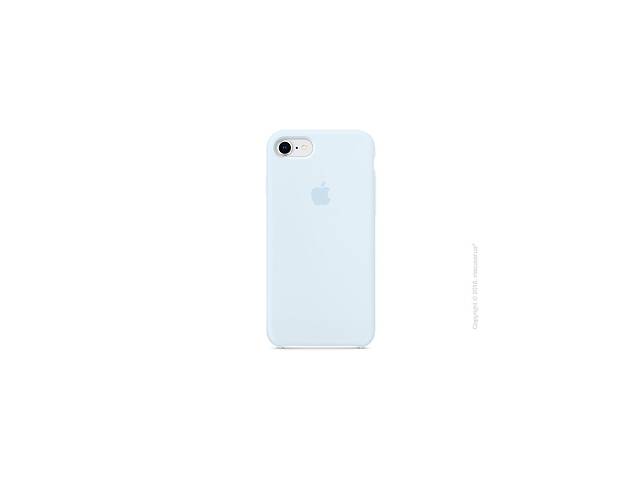 Чехол силиконовый soft-touch Apple Silicone case для iPhone 7 Plus/8 Plus голубой Sky Blue