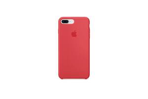 Чехол силиконовый soft-touch Apple Silicone case для iPhone 7 Plus/8 Plus красный Red Raspberry