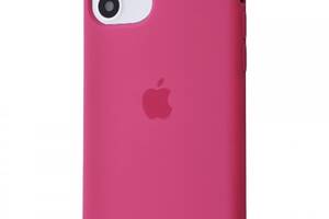 Чехол силиконовый soft-touch Apple Silicone Case для iPhone 11 розовый Pomergranate