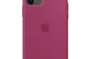 Чехол силиконовый soft-touch Silicone Case для iPhone 11 Pro Max Pomegranate