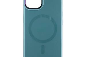 Чехол TPU Foggy with Magsafe Apple Iphone 12 / Iphone 12 Pro Green