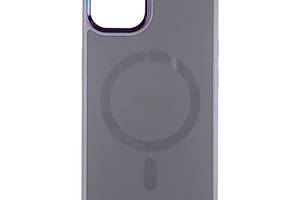 Чехол TPU Foggy with Magsafe Apple Iphone 13 Pro Grey