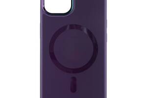 Чехол TPU Foggy with Magsafe Apple Iphone 13 Pro Max Purple