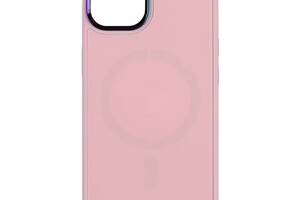 Чехол TPU Foggy with Magsafe Apple Iphone 13 Pro Pink