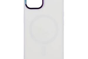 Чехол TPU Foggy with Magsafe Apple Iphone 13 White