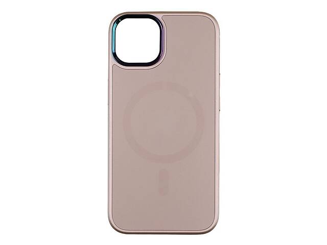 Чехол TPU Foggy with Magsafe Apple Iphone 14 Pink sand