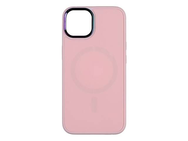 Чехол TPU Foggy with Magsafe Apple Iphone 14 Pink