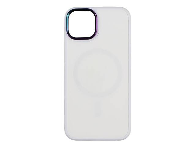 Чехол TPU Foggy with Magsafe Apple Iphone 14 Pro Max White