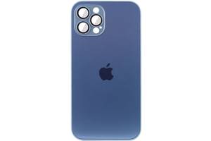 Чехол TPU+Glass Epik Sapphire matte case Apple iPhone 11 Pro 5.8' Sierra Blue