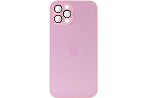 Чехол TPU+Glass Epik Sapphire matte case Apple iPhone 11 Pro 5.8' Chanel Pink