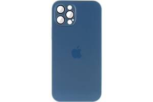 Чехол TPU+Glass Epik Sapphire matte case Apple iPhone 11 Pro 5.8' Navy Blue