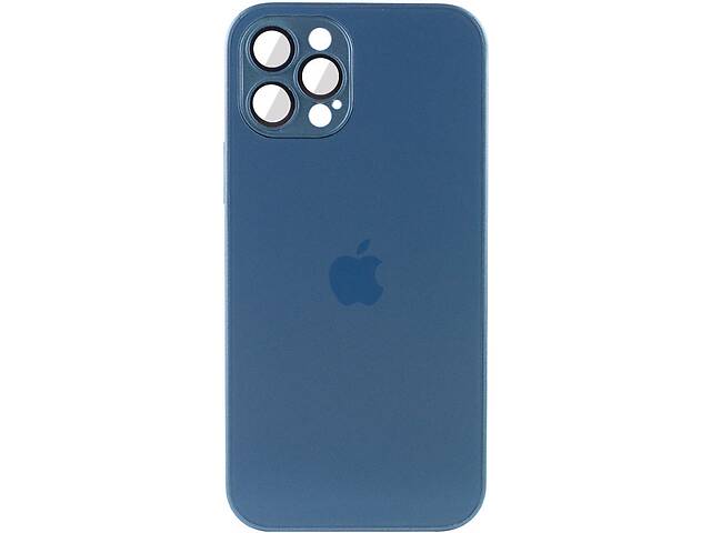 Чехол TPU+Glass Epik Sapphire matte case Apple iPhone 11 Pro 5.8' Navy Blue