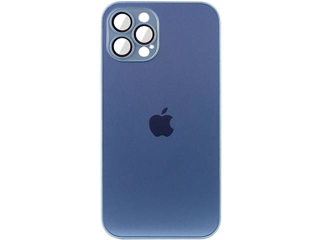 Чехол TPU+Glass Epik Sapphire matte case Apple iPhone 11 Pro Max 6.5' Sierra Blue