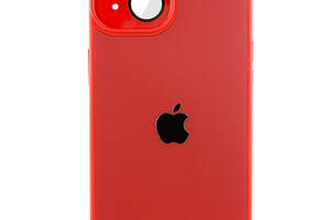 Чехол TPU+Glass Epik Sapphire Midnight Apple iPhone 14 Plus 6.7' Красный / Red