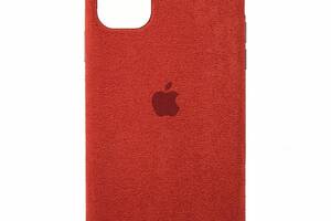Чехол Turister для Iphone 12 Pro Max модель Alcantara Красный (Alc_X12PMRed)