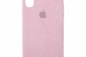 Чехол Turister для Iphone XS Max модель Alcantara Розовый (Alc_XSMPc)