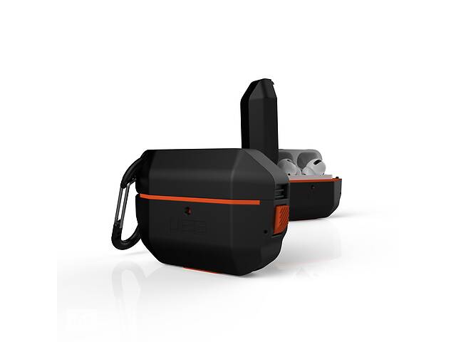 Чехол UAG для Apple Airpods Pro Hardcase, Black/Orange