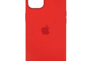 Чехол усиленной защиты MagSafe Silicone Apple iPhone 14 Plus Red