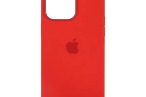 Чехол усиленной защиты MagSafe Silicone Apple iPhone 14 Pro Max Red