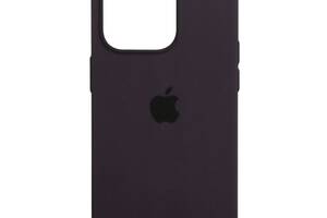 Чехол усиленной защиты MagSafe Silicone Apple iPhone 14 Pro Elderberry