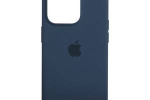 Чехол усиленной защиты MagSafe Silicone Apple iPhone 14 Pro Storm Blue