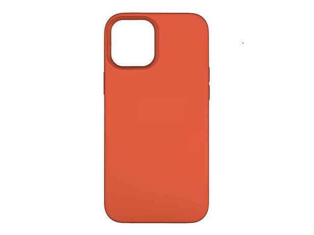 Чехол усиленной защиты MagSafe Silicone Apple iPhone 12 Pro Max Electric Orange