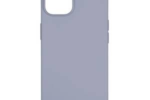 Чехол усиленной защиты MagSafe Silicone Apple iPhone 13 Blue Fog