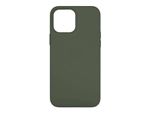 Чехол усиленной защиты MagSafe Silicone Apple iPhone 14 Pro Max Olive