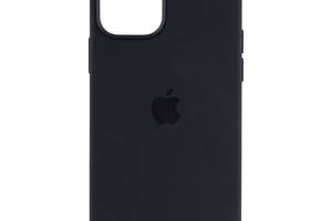 Чехол усиленной защиты MagSafe Silicone для Apple iPhone 12 Pro Max Black