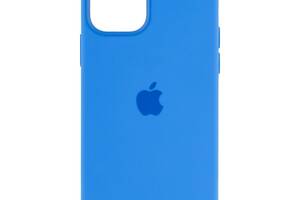 Чехол усиленной защиты MagSafe Silicone для Apple iPhone 12 Pro Max Capri Blue