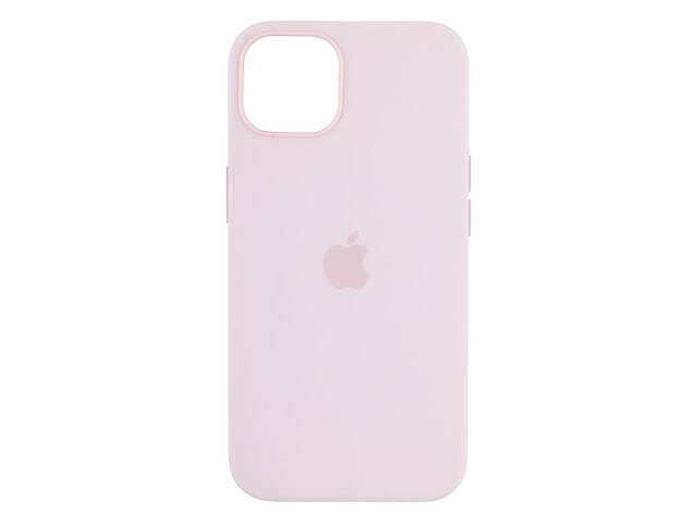 Чехол усиленной защиты MagSafe Silicone для Apple iPhone 13 Pro Chalk Pink