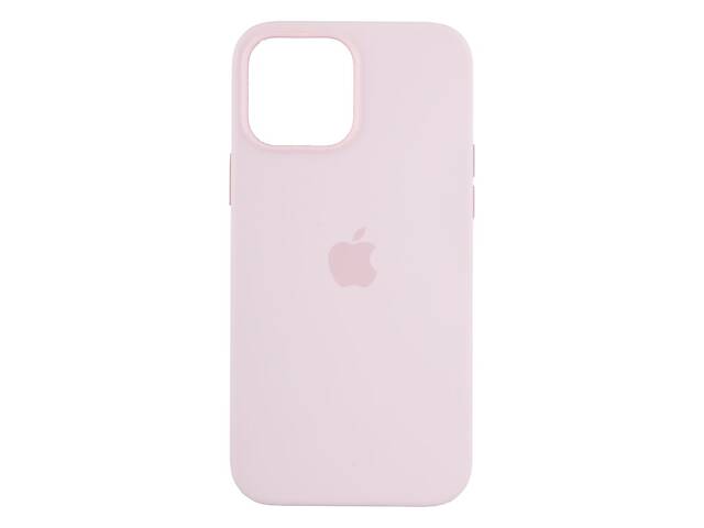 Чехол усиленной защиты MagSafe Silicone для Apple iPhone 13 Pro Max Chalk Pink