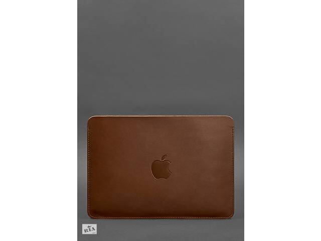 Чехол из натуральной кожи для MacBook 13 дюйм Светло-коричневый Краст BlankNote