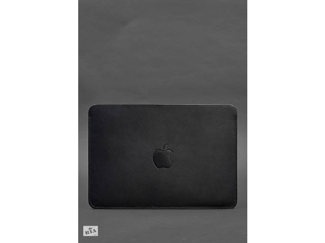 Чехол из натуральной кожи для MacBook 13 дюйм Синий Краст BlankNote