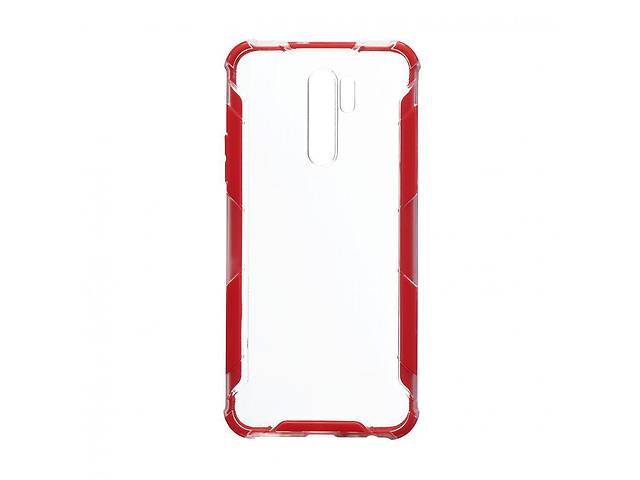 Чохол Armor Case Color Clear для Xiaomi Redmi 9 Червоний