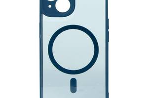 Чохол Baseus Frame Series Magnetic Case+Glass 0.22 mm Apple iPhone 14 ARJT020003 Blue