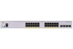 Cisco Коммутатор CBS250 Smart 24-port GE, PoE, 4x1G SFP