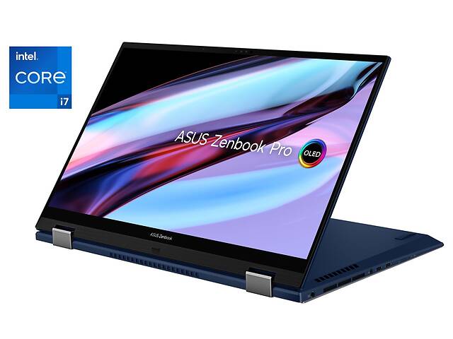 Ультрабук-трансформер Asus Zenbook Pro 15 Flip Q529ZA / 15.6' (2880x1620) IPS / Intel Core i7-12700H (14 (20) ядер по...