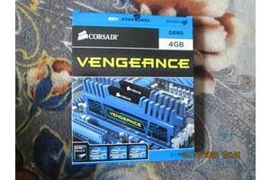 Corsair DDR3-1600 4096MB PC3-12800 Vengeance (CMZ4GX3M2A1600C9B) Blue