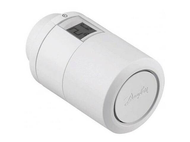 Danfoss Умная термоголовка Eco, Bluetooth, резьба М30 х 1.5, 2 x AA, 3V, белая