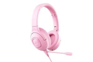 Детские наушники Picun Q5 проводные с микрофоном Pink (3_01861)