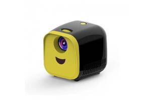 Детский мини-проектор ViviBright L1 с поддержкой 1080p 1000lm домашний медиаплеер для детей+Медиаплеер для проекторов...