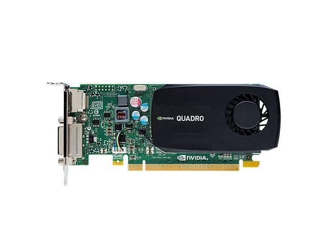 Дискретная видеокарта nVidia Quadro K420, 2 GB GDDR3, 128-bit / DVI, DisplayPort