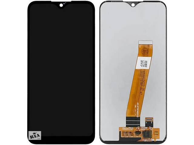 Дисплей для Samsung A015/A01-2020 + touchscreen Black (OEM) Широкий