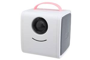 Дитячий міні проектор SUNROZ Q2 Kids Story Projector Біло-рожевий (SUN3417)