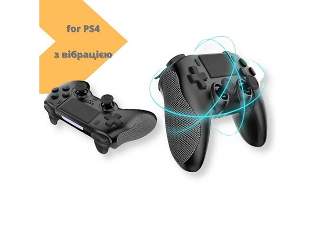 Джойстик геймпад XPRO для PS4 (PLAYSTATION 4) беспроводной аккумулятор (PS4 Черный_709)