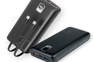 Ефективна портативна батарея Power Bank Borofone DBT01 PD 40000 mAh Чорний (DBT01_1274)