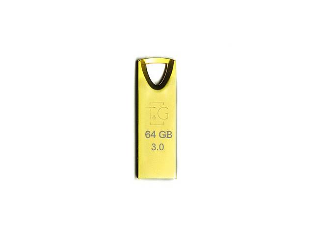 Флеш-накопитель USB3.0 64GB T&G 117 Metal Series Gold (TG117GD-64G3)