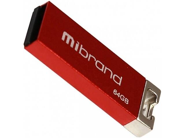 Флеш память Mibrand Chameleon 64GB USB 2.0 Red (MI2.0/CH64U6R) (Код товара:26392)