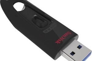 Флеш память SanDisk USB 3.0 Ultra 128Gb 130Mb/s Black